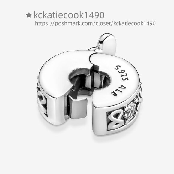 Pandora Family Always Pavé Clip Charm - Picture 2 of 5